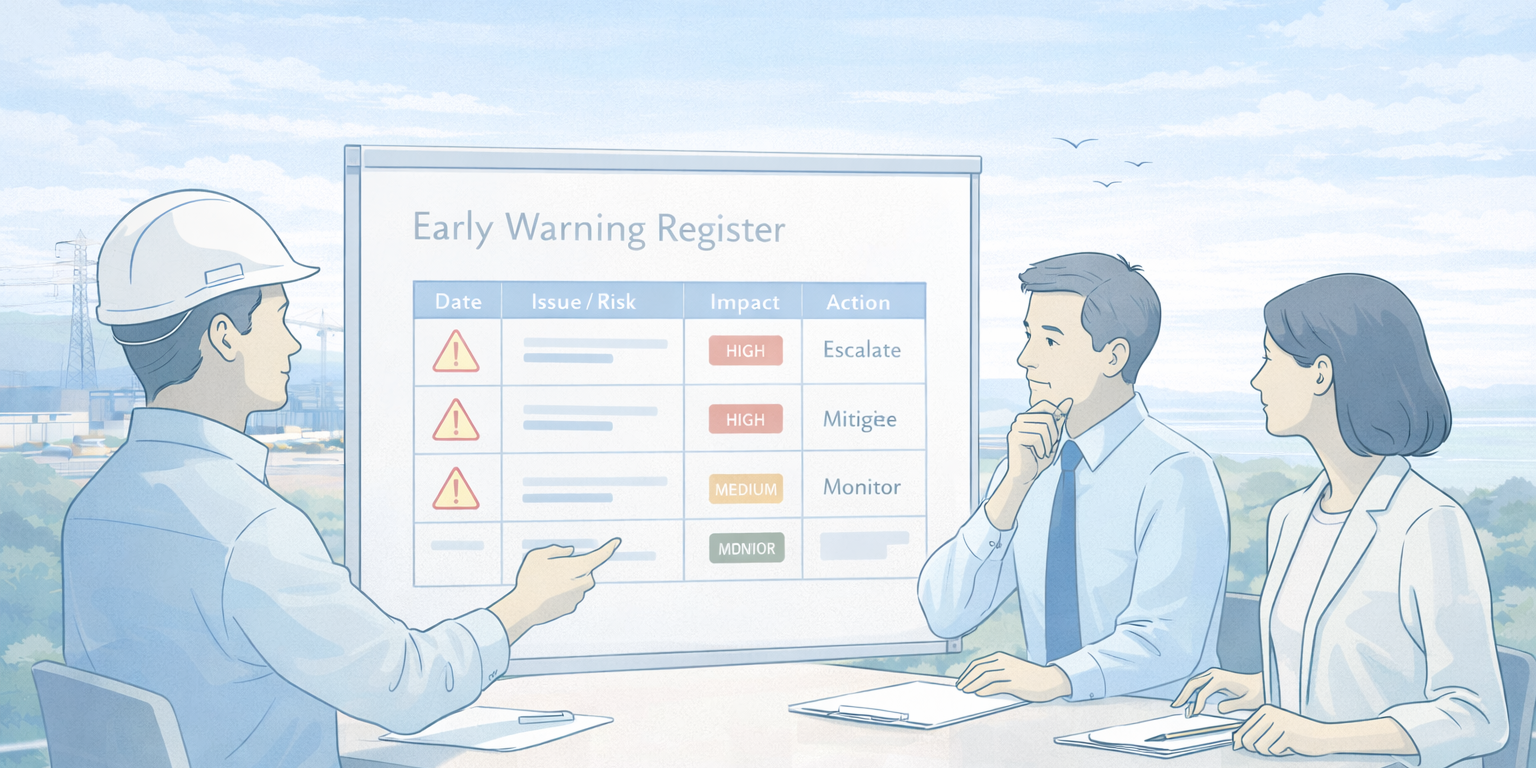 NEC4 Early Warning Register