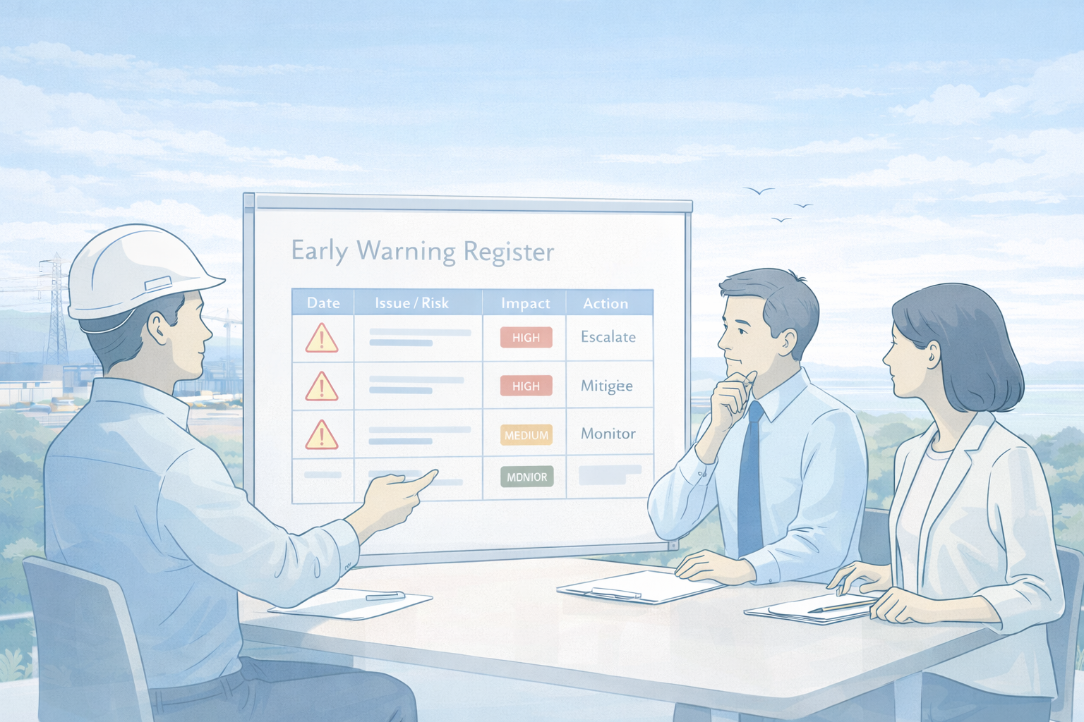 NEC4 Early Warning Register