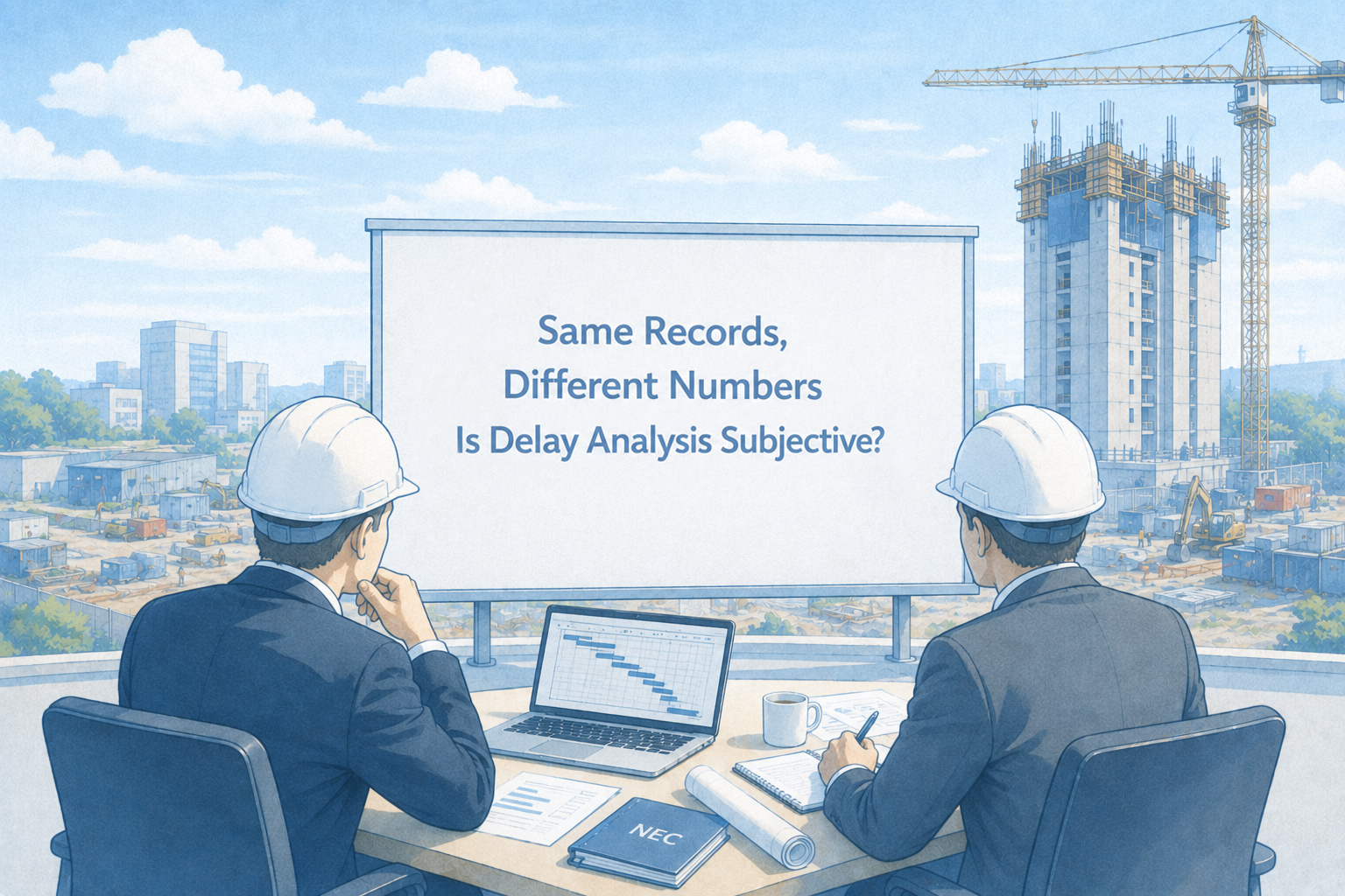Same records, different numbers. Is delay analysis subjective?
